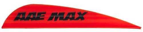 AAE Max Stealth Vane Fire Orange 100 pk. Model: MSFO100