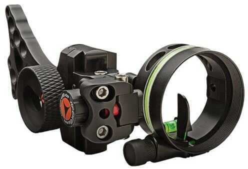 Apex Bow Sight Covert 1 1-Pin 19 Green Black With Light Model: AG2321B