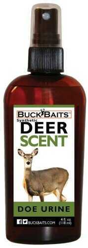 Buck Baits Synthetic Doe Urine 4 oz. Model: BBSDU4DU