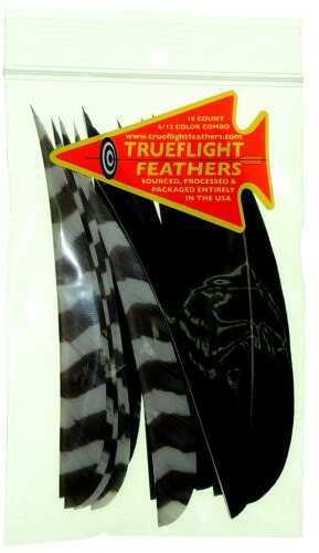 Trueflight Feather Combo Pack Barred/Black 5in. LW ShieldCut Model: 21936