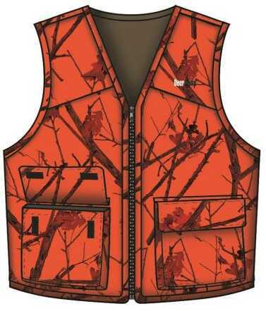 Gamehide Deer Camp Vest Woodlot Blaze 3X-Large