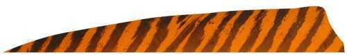 Gateway Shield Cut Feathers Barred Orange 4 in. RW 100 Pk. Model: 400RSBOR-100