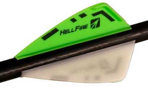 NAP Hellfire 2" Vanes 12 White 24 Green Model: 60-078