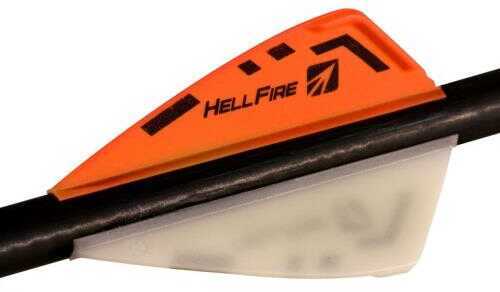 NAP Hellfire 2" Vanes 12 White 24 Orange Model: 60-079