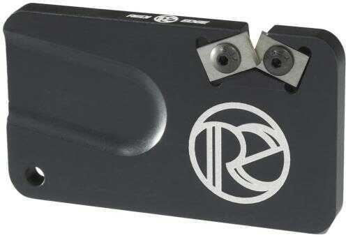 REDI-EDGE/KLAWHORN IND REPS201BL Pocket Knife Sharpener Duromite Carbide Black with Nylon Sheath