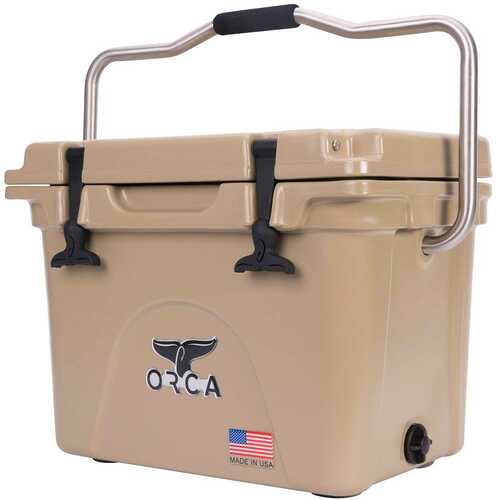 Orca Hard Sided Classic Cooler Tan 20 Quart Model: ORCT020