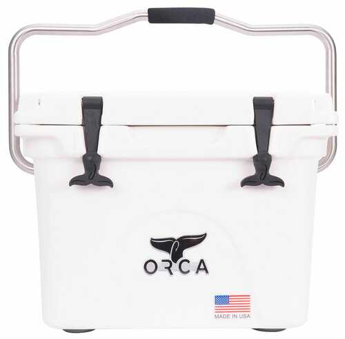 Orca Hard Sided Classic Cooler White 20 Quart Model: ORCW020