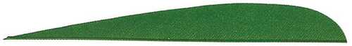 Gateway Parabolic Feathers Green 4 in. LW 100 pk. Model: 400LPSGN-100