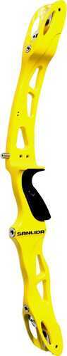 Sanlida Miracle X9 Recurve Riser Yellow 25 in. Right Hand