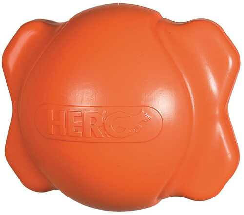 Hero Signature Series Soft Rubber Bone Ball Hunter Orange Medium Model: 64129