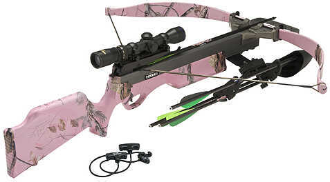 Excalibur Vixen II 150Lb Crossbow W/ Lite Stuff Pkg. Vari-Zone Scope Pink