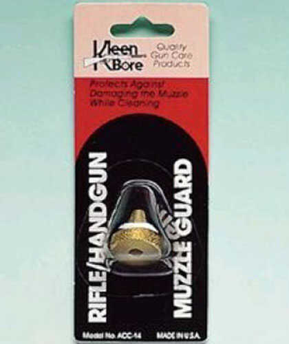 Kleen-Bore Muzzle Guard For .203 Diameter Handgun/Rifle rods - Brass Prevents Damage To The Barrel Crown When Cleaning