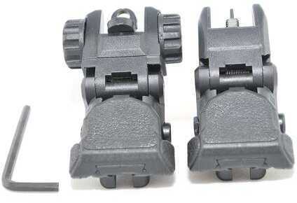 Us-deals Ar-15 M16 M4 Flattop A1 A2 Post Back Up Front And Rear Combo Sights