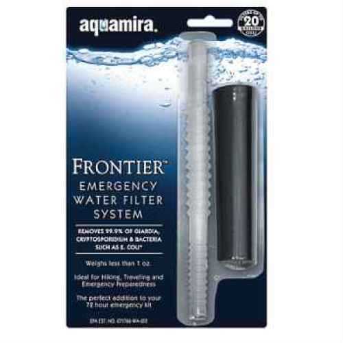 Frontier Emergency Water Filter Straw - Pkg. Of 3 (BLU-30)