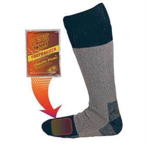 Heat Factory Merino Wool Sock 10-13 2/Pk