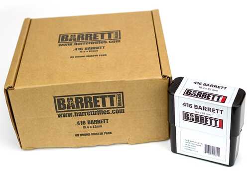 416 Barrett 452 Grain Cutting Edge 80 Rounds Ammunition