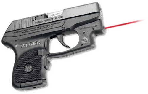 Crimson Trace Lg431 Laserguard Red Ruger Lcp Trigger Guard Black