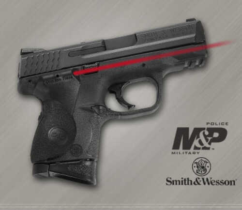 Crimson Trace LASERGRIP S&W M&P Compact Polymer Grip | Rear Activation Lg-661