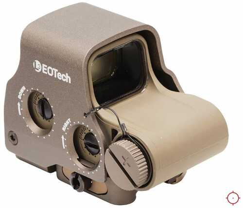 Eotech EXPS30T Holographic Weapon Sight 1x 68 MOA Ring/1 Red Dot Tan CR123A Lithium
