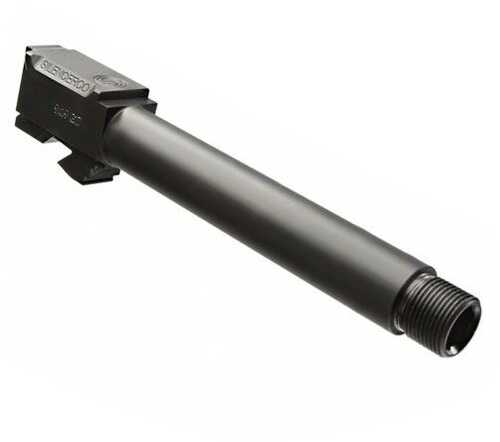 SilencerCo AC1549 Threaded Barrel 4.50" 9mm Luger, Black Nitride Stainless Steel, Fits HK Vp9
