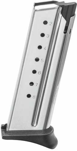 Springfield Magazine 9MM 8Rd Stainless Finish with Hook Floorplate Fits XDE XDE0908H