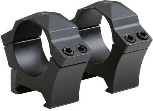Sig Sauer Electro-Optics SOA10003 Alpha Hunting Ring Set 30mm Dia Low Steel Black Matte
