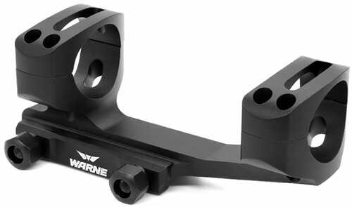 Warne Mount XSKEL SUPHI 34MM MSR Black Skeletonized Mount SHXSKEL34TW