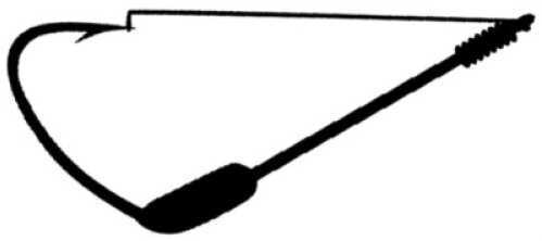 Mustad Fin-Acky Hook Black Weedless Wgt 1/32 4Pk Md#: 37172BLN-1/0