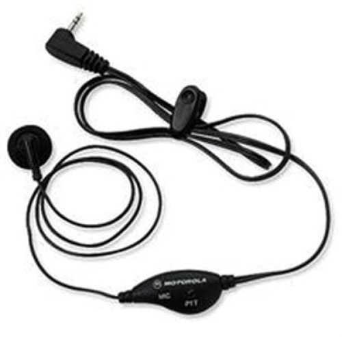 Earbud With Push-To-Talk Microphone Lets You Talk And Listen Without having To Remote Your Two-Way Radio From Belt
