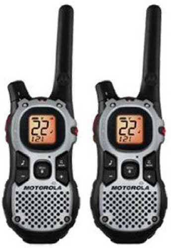 MJ270R Two-Way Radios - 2 Pk Range Of Up To approximately 27 miles Weather channels Quiet Talk Filter Hands-Free
