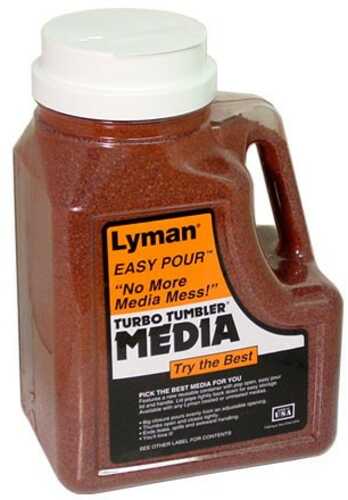 Lyman Turbo Case Cleaning Media Tufnut - 7 Lb. "Easy Pour Container" The Most Effective Choice For Dirty And Ta