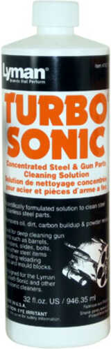 Lyman 7631715 Turbo Sonic Concentrated Steel and Gun Parts Cleaning Solution 32 oz                                      