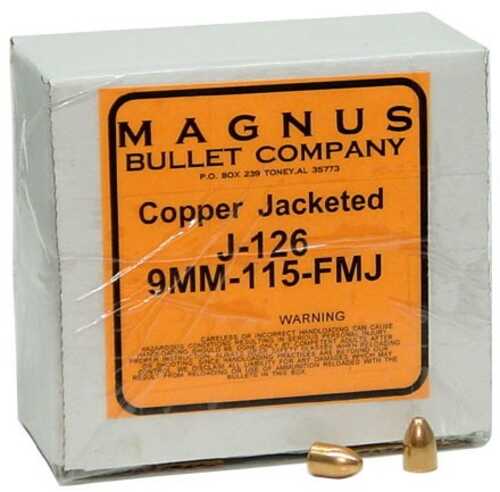 Magnus 9mm .355 Diameter 115 Grain Full Metal Jacket 250 Count