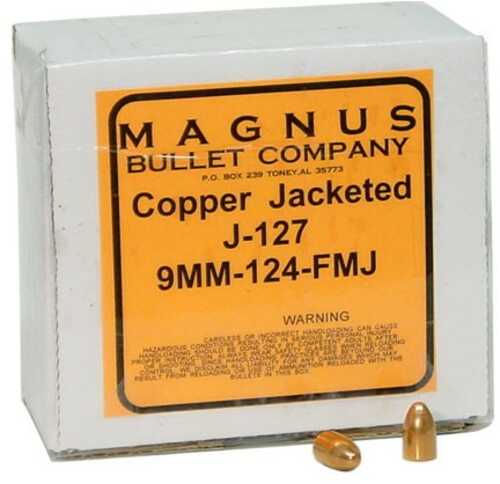Magnus 9mm .355 Diameter 124 Grain Full Metal Jacket 250 Count