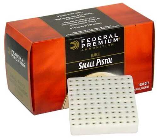 Federal Gold Medal Small Pistol Match Primer #GM100M (1000 Count)
