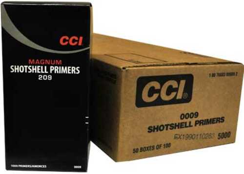 CCI 209M Shotshell Primer 5000 Count Case
