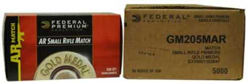 Federal Gold Medal AR Small Rifle Primer #GM205MAR (5000 Count Case)