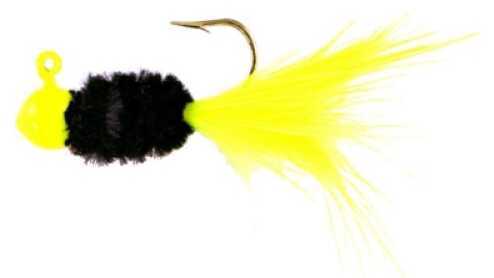 Mr. Crappie Slab Daddy 1/8Oz 3Pk Chartreuse/Black/Chartreuse Md#: Sd3D-730