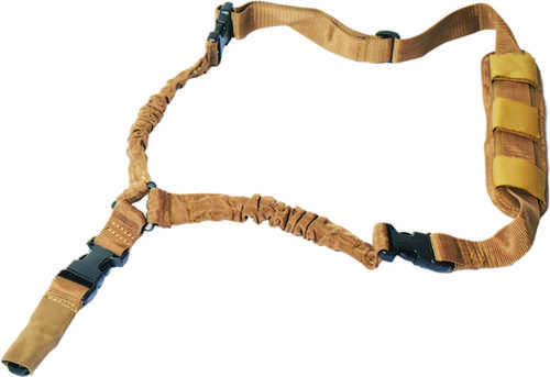 RUKX TACTICAL BUNGEE SLING TAN SINGLE POINT Model: ATICT1PST
