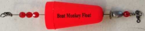 Boat Monkey Float 2 3/4In Popper Red