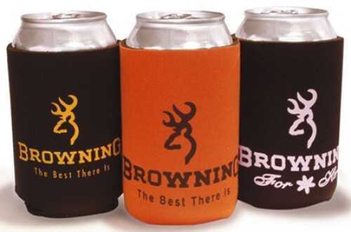 Browning Can KOOZIE Blk/YEL