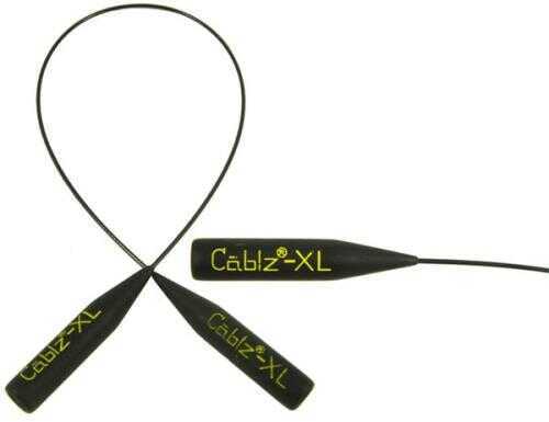Cablz Sunglass Retainer 12In Black W/Xl End Model: CBLZBXL12
