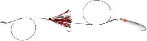 Clarkspoon Mackeral Duster Rig 3/0 Red Silver