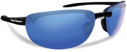 Flying Fisherman Sunglasses Polaroid-Cameroon Black Smoke/Blue
