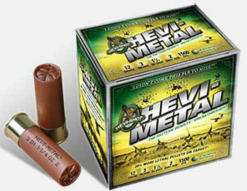 12 Gauge 3" Hevi Steel #2   25 Rounds Hevi-Shot Shotgun Ammunition