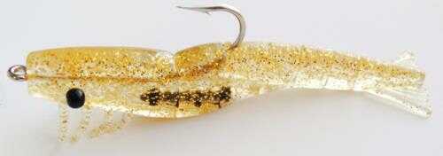 H&H Tko Shrimp 1/4Oz 3Pk Clear/Gold Glitter Model: TKO143-180