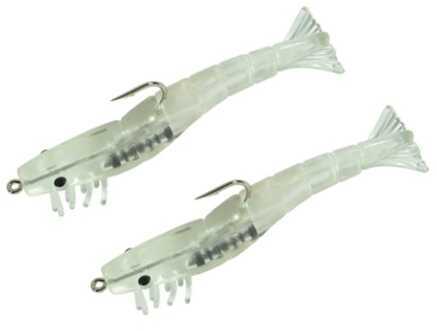 H&H Tko Shrimp Double Rig 1/4Oz Clear/Clear