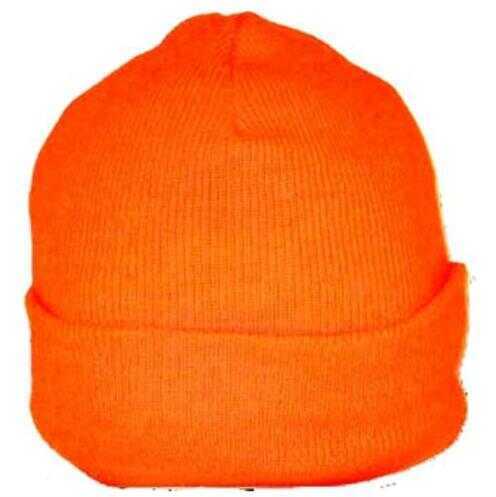 Hot Shot Knit Beanie Blaze Orange 1-Size Model: 46-img-0