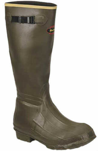 LaCrosse Burly Rubber Boots OD-Green 18in Foam In-img-0