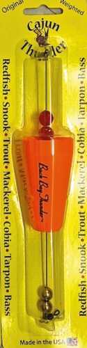 Back Bay Thunder Weighted Float 2 1/2In Cone Popper Orange 1Pk